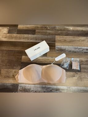 Oeak Strapless Pushup Bra in Nude - Seamless Support